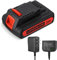 SURTOP 2500mAh Replacement Battery and Charger for Black+Decker LBXR20 LBXR20-OPE LB20 LBX20 LBX4020 LB2X4020-OPE, with 16V/20V Multiple Volt Output Lithium-Ion Battery Charger