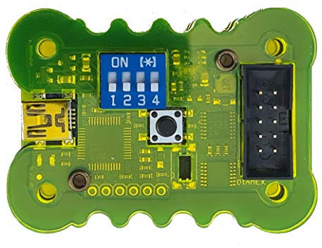 ISP-Programmer EXA-PROG, AVR-ISP UPDI STM32 NXP ESP inkl. Mini USB + 10pol. Flachbandkabel