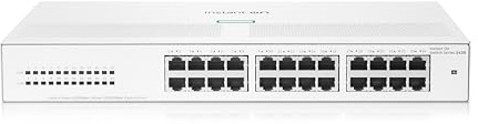 HP Aruba Instant On 1430 24G Unmanaged L2 Gigabit Ethernet (10/100/1000) 1U White