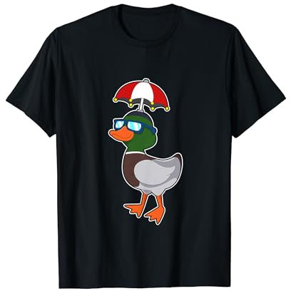 Ente Regenschirm T-Shirt