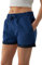 Smith & Solo Kurze Hose Damen - Shorts Sommer Hosen, Laufhose Kurz Sporthose, Trainingshose Sportshorts Women Laufshorts (Navy, S)