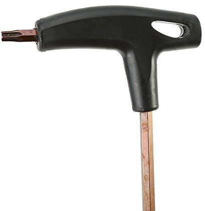Ejoyous T25 Wrench, T Handle Wrench, High Strength T Handle Socket Wrench Bike Brake Disc T25 Wrench Repair Tool Replacement for Bicycle