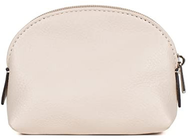 Hexagona - Porte-Monnaie - pour Femme - Collection Confort - Ivoire - en Cuir