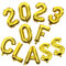 CHILDWEET 1 Satz 2023 2023 Aluminiumfolienballon Partyballon 2023 Grad Ballons Ballonzubehör Abschluss Themenballon Abschlussjahr Ballon Dekorative Raumballons Grad Klassenzimmer