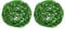 sourcing map 2 Pcs Wicker Rattan Balls 3 Inch Rattan Decorative Balls Vase Fillers for Wedding Party Centerpiece Bowls Home Decoration Green