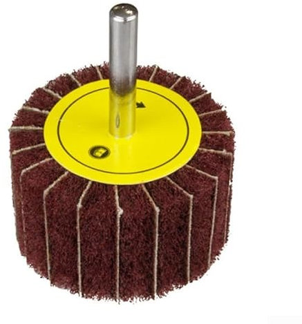 50mm NonWoven Fleece Sanding Mop Lamellar Loop Fan Belt Long Lasting Performance