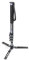 SCRUBY VM70CK 10 Layers Carbon Fiber Video Monopod Kit Professional Fluid Head Tripod Stand for DSLR Camera Telescopic Camcorder(VM70CK without F60)