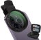 Kit filtro per obiettivo del telefono ND2-32 variabile a clip da 52 mm (1-5 stop), filtro ultra sottile multistrato regolabile a densità neutra, compatibile con iPhone 16, 15, 14, 13, Google Pixel e