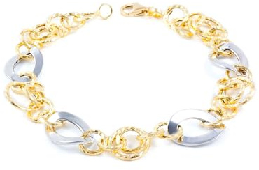 Monde Petit Armband bicolor 18 Karat (750) - Geschenkbox - Garantiezertifikat