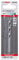 Bosch Accessories 2608577165 HSS PointTeQ (5 x 52 x 86 mm) - Punta Elicoidale per Trapano per Metallo, Acciaio, Fusione o Plastica, Grigio (Argento), Ø 5 mm