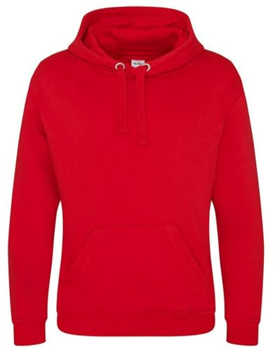 AWDis Just Hoods JH101 Heavyweight Hoodie - Fire Red - 3XL