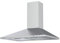 Edesa Campana Extractora Pirámide ECP-7411 X con 3 Niveles de Potencia. LED. Motor 95W, K7 Plus. Ancho de 70 cm. Acabado en Acero Inoxidable