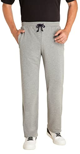 hajo Polo & Sportswear Herren Homewearhose in Kurzgrößen h Graumelange 28