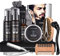 Beard Grooming Kit for Men, 12 in 1 Beard Growth Kit with Beard Roller, Beard Set with Beard Oil, Beard Shampoo, Beard Conditioner, Beard Brush, Beard Balm, Beard Comb, Scissors, Gifts for Him