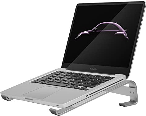 Konsol Laptop Ständer 10-15,6 Zoll Ergonomischer Aluminium Notebook Stand tragbarer, mit Wärmeentlüftung. Universal Halterung kompatibel für MacBook Dell HP Samsung