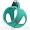Joytale Hundegeschirr, Reflektierend Weich Gepolstert Hunde Geschirr, Air-Mesh Atmungsaktiv Brustgeschirr für Katze Welpen Hunde, XXXS, Türkis