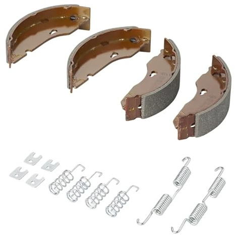ProPlus Bremsbacken-Set passend für AL-KO 1635/1636/1637 160x35mm | E11, geeignet für AL-KO 1635, 1636 und 1637 mit 2 Zugfedern, 4 Druckfedern und 4 Halteblechen zur Montage.
