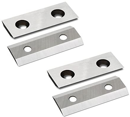 WNJ-TOOL, 2 Pair Garden Shredder Blades Wood Chipper Knife Spare Parts Replacement For SCREWFIX TITAN TTB3535HR 2500W Tools Accessories