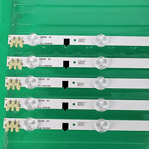 BAVALU 100% Nueva Tira de retroiluminación LED de 655 mm for Samsung Sharp-FHD 32''TV D2GE-320SC1-R0 CY-HF320BGSV1H UE32F5000AK UE32f5500AW UE32F5700AW HF320BGS-V1