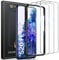 UniqueMe 3 Pièces Verre Trempé pour Samsung Galaxy S20 FE Protection Ecran,Protection de Positionnement,HD Transparent,Compatible avec ID d'empreintes Digitales