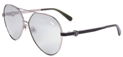 Moncler ML0263 14Q SHINY LIGHT RUTHENIUM 59/12/145 UNISEX Sonnenbrillen