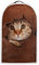 Mumeson Cute 3D Cat Print Blender Cover Durable Fingerprint Protection Cover Stand Mixer Blender Dust Cover Home Kitchen Appliance Cover Decoration Brown