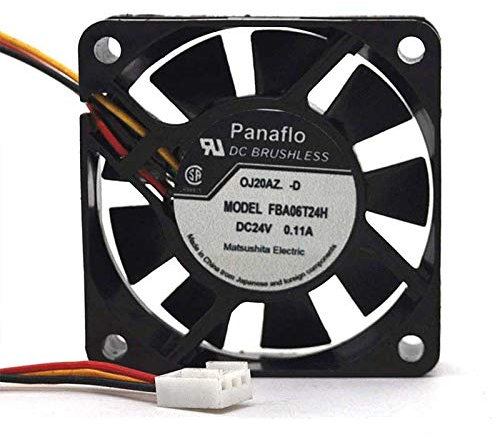 Cooler Fan for Panaflo FBA06T24H 6015 60mm 6cm DC 24V 0.11A server inverter axial cooling fan