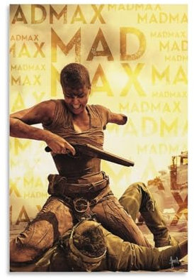 Mad Max Fury Road Filmposter 18, Heimdekoration, Poster, Wandkunst, zum Aufhängen, dekoratives Gemälde, Poster, 20 x 30 cm