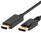 Pipestation Display Port to HDMI Port Cable 1.8m | Gold Plated High Resolution 4K UHD DisplayPort to HDMI Cable for TV, Laptop, Monitor | DisplayPort to Ultra High Definition Multimedia Interface Lead