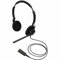 V7 Kabelgebundenes binaurales QD-Call-Center-Headset