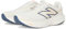 New Balance Men's Fresh Foam X 1080 V14 Running Shoe, Sea Salt/Vintage Indigo/Hot Mango, 45 EU