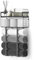 Towel Racks for Bathroom, Metal Towel Holder with Storage Basket,Wall Towel Rack for Rolled Towels, Towel Storage for Small Bathroom,Black
