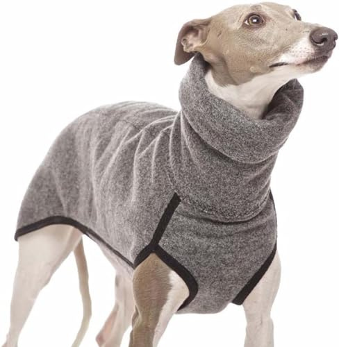 Generisch Herbst Und Winter Warme Windhund Labrador Schäferhund Kleidung Für Große Hunde Hemd Hohen Hals Pullover Stretch Fleece Pullover Für Hunde Weste Pet Jacke