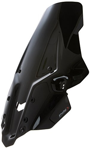 Puig 8918N Touring Plus Windscreen improved wind protection, Black