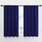 NICETOWN Navy Blue Curtains Blackout Draperies - Home Fashion Thermal Insulated Solid Drape Panels for Kid's Room, Privacy Window Dressing (1 Pair, 42 inches x 45-Inch)