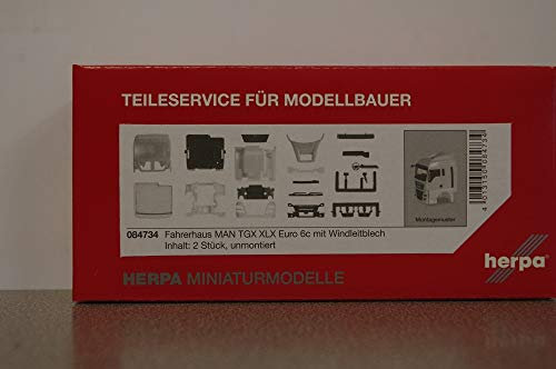 HERPA 084734 Fahrerhaus Man TGX XLX Euro 6c mit Windleitblech