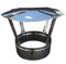 Regenhaube Wellendach, Edelstahl EW, verschiedene Durchmesser 100, 110, 120, 125, 130, 140, 150, 160, 180, 200, 220, 250 mm (110)