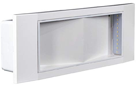 Beghelli STILE IN LED lampada di emergenza LED 1499 plafoniera 11W 8 ore autonomia impermeabile ip40 installazione esterna/incasso-batteria originale inclusa cod.1665(A+)