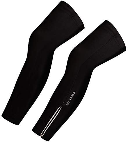 CYCEARTH Herren Damen Radsport MTB Fahrradstulpen Beinstulpen Strumpfhose Abdeckung Sport Beinlinge Sunproof (X-Large)