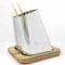 LISA Luxury IS an Attitude Plus Porta Spiedini Gran Sasso, Legno di Faggio e Acciaio Inox, L