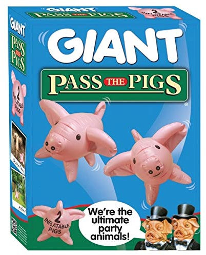 Kids Pass The Pigs Riesige Familien-Brettspiele Spielset (Altersgruppe: 4+)