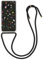kwmobile Necklace Case kompatibel mit Huawei P30 Lite Hülle - Silikon Cover mit Handykette - Mehrfarbig Transparent Wildblumen Ranke
