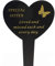 Special Sister Memorial Heart Remembrance Verse Ground Stake