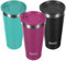SHO Calix - Insulated Stainless Steel Coffee Cup, Travel Mug & Tumbler - Splash Proof - 500ml - 6 Hours Hot & 12 Hours Cold - Reusable, BPA Free, Thermal Vacuum Flask (Very Berry, 500ml)