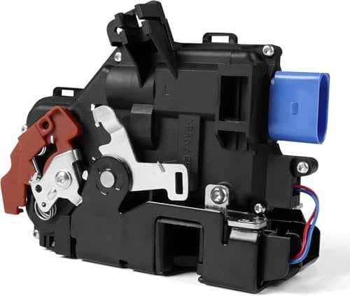 Cerradura de puerta delantera izquierda para VW Golf 5, MIKKUPPA 3D1837015 cerradura servomotor con cierre centralizado