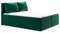Boxspringbett Egro mit 2 Bettkästen und Zwei große Kissen - Doppelbett mit Bonell-Matratze und Topper, Polsterbett, Bett, Bettgestell Schlafzimmer (Grün (Kronos 19), 180 x 200 cm)