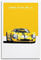 JONZA Vintage Sport Auto Poster Ford GT Rennauto Dekorative Malerei Leinwand Wand und Kunst Bild Familie Schlafzimmer Dekor 40 x 60 cm