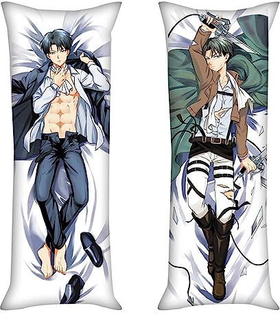Ferne Attack On Ti-tan Bedruckt Kopfkissenbezug, Dekorative Kissenhülle mit Reißverschluss, Modern Gemütlich Indoor Kissenbezüge für Wohnzimmer Deko-Multicolor 2||50 * 150cm