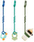Schnullerkette Silikon – 3 Packungen Verstellbare Silikon-Kinderwagenkette Und Cup Catcher FÜR Kinderwagen, HochstÜHle, Kinderbetten, Autositze (Krauseminze+Blau+Olive)