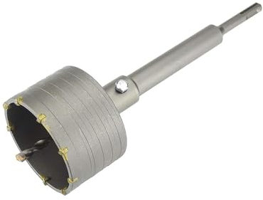 Kovalmax® Fresa carotatrice a tazza del diametro di 100 mm compreso di asta da 35 cm con attacco sds plus per forare muro cemento